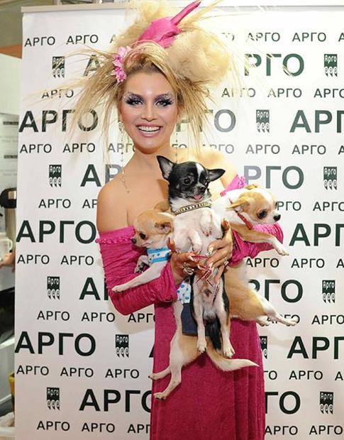 Ленина назвала собак в честь Киркорова и Баскова