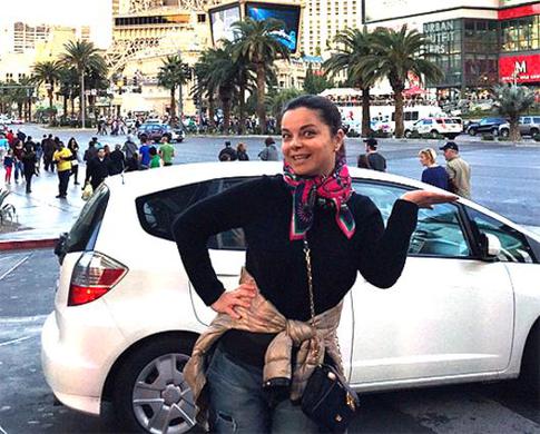 Наташа Королева улетела в Лас-Вегас