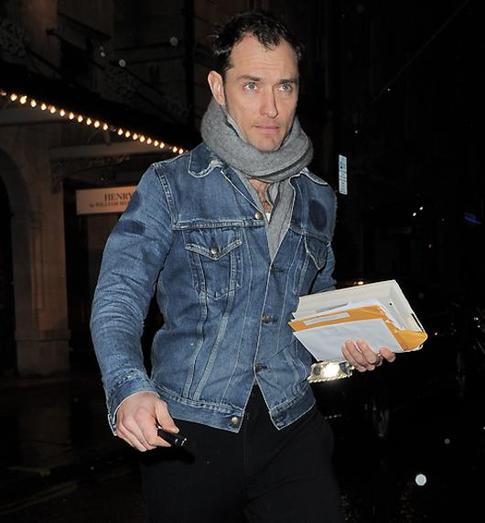 Джуд Лоу станет отцом в пятый раз