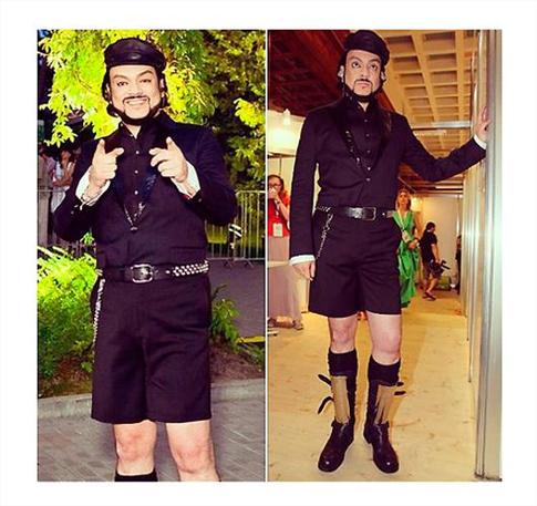 Филипп Киркоров превращается в Кончиту Вурст?