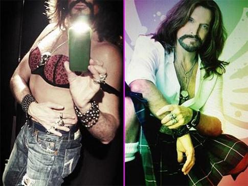 Джигурда прогулялся в лифчике по Арбату