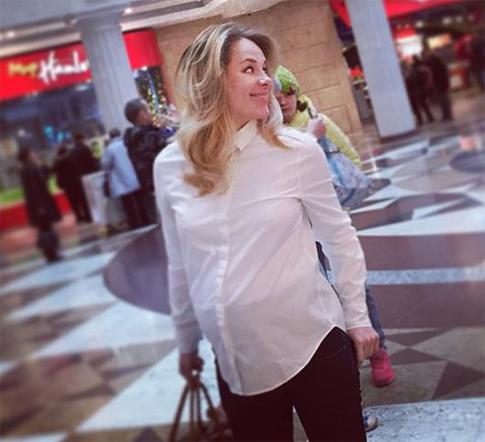 Зоя Бербер готовится к родам