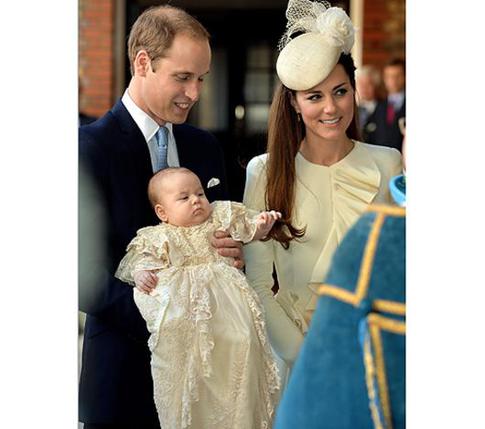 Герцог и герцогиня Кембриджские крестили сына