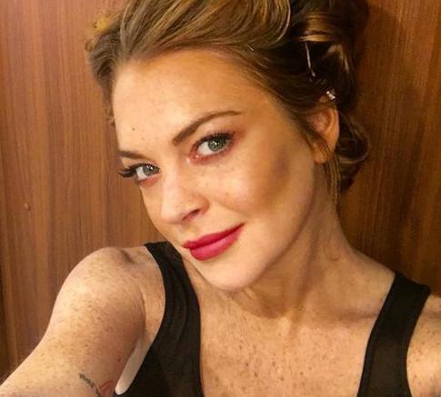 Линдсей Лохан снова опозорилась