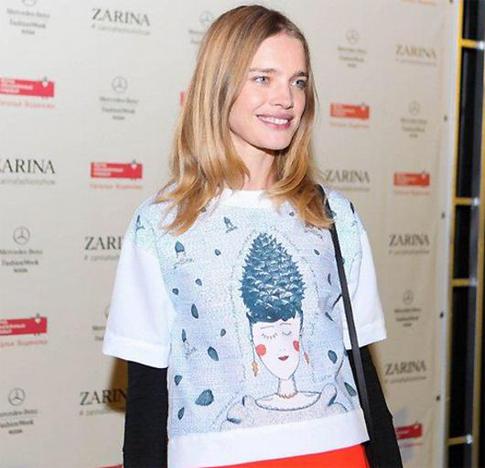 Наталья Водянова вылечила паралич лица